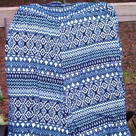 Boho Split Skirt/Wide leg pants 3x - Picture 3 of 7